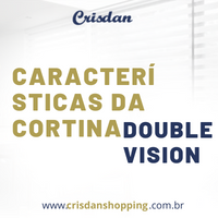 Características da cortina double vision